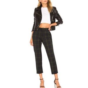 Abigail Plaid Straight Leg Pant